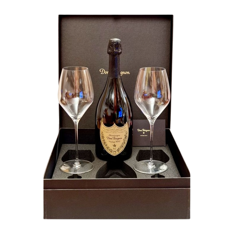 Dom Perignon | Box con 2 Calici